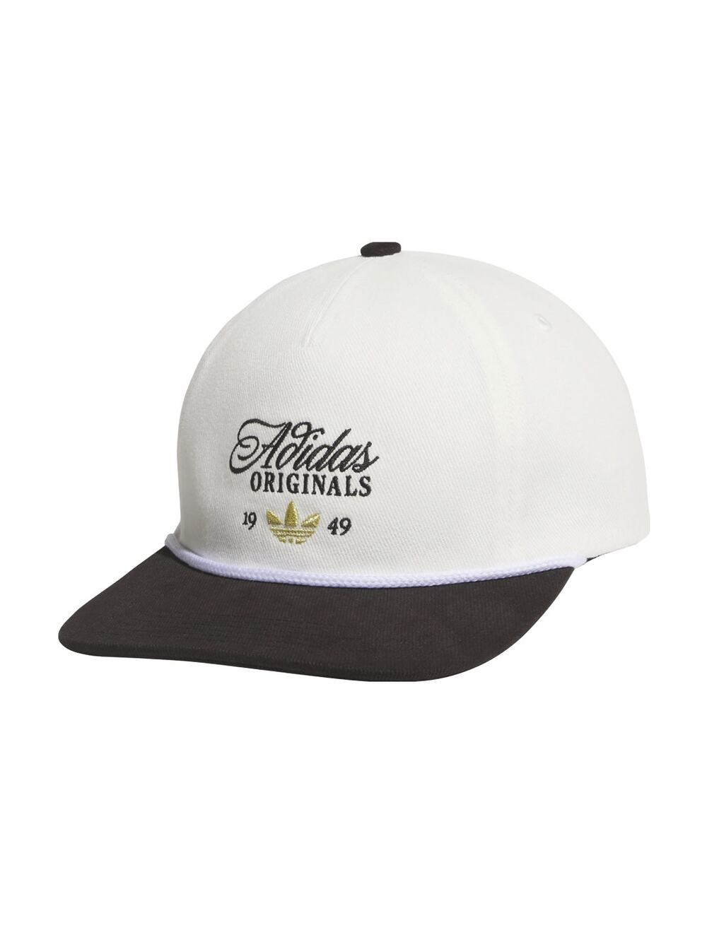 adidas Masterpiece Strapback Hat Men Off White Black Gold New With Tags